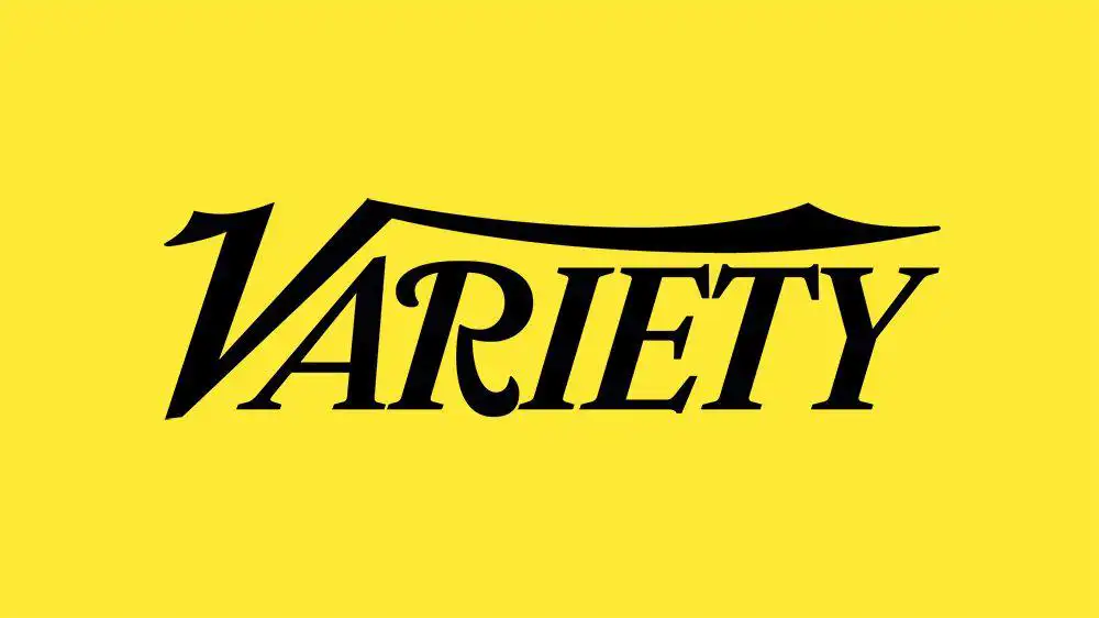 the variety logo in yellow